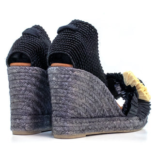 SANDALIA 0002 NEGRO 7 CUERDAS