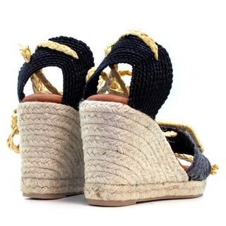 SANDALIA 0004 NEGRO 5 CUERDAS