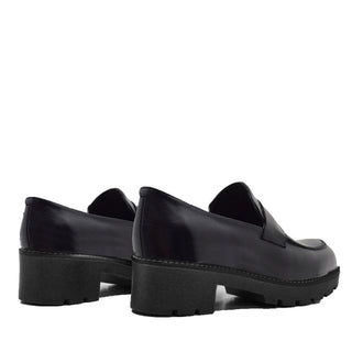 MOCASÍN BORLAS CA-133ALTO KRUST NEGRO