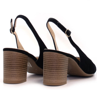 ZAPATO DE SALON JOSEPHINE PIEL ANTE NEGRO