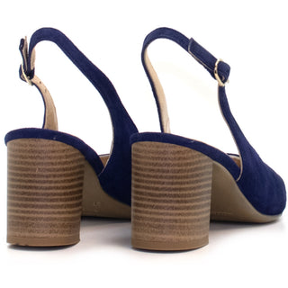 ZAPATO DE SALON JOSEPHINE PIEL ANTE MARINO