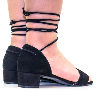 SANDALIA SUNNYVALE EN PIEL MESTIZO NEGRO