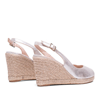 PEEP TOE RUSTU POLVOROSO PLATA