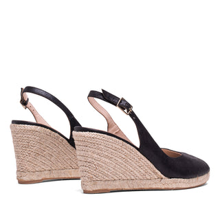 PEEP TOE RUSTU POLVOROSO NEGRO