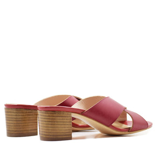 SANDALIA COLMAR PIEL NAPA ROJO