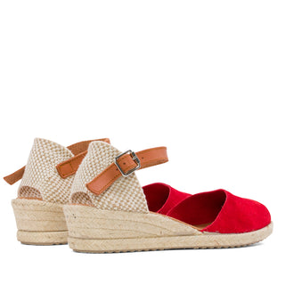 SANDALIA TOURS SERRAJE ROJO