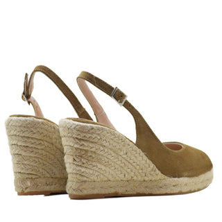 SANDALIA PEEP TOE RUSTU SERRAJE MUSHROOM