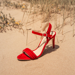 SANDALIA MAR ANTE ROJO ELODIE