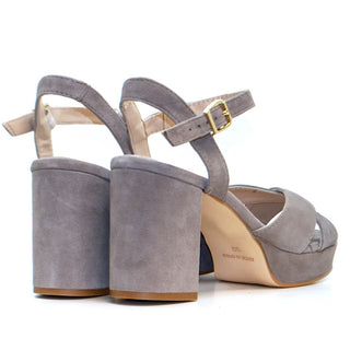 SANDALIA SD54 PIEL ANTE GRIS