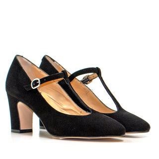 SALON IRINA  FABRICADO EN PIEL ANTE NEGRO