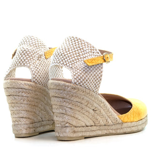 SANDALIA NURIA BUGGY AMARILLO CUERDAS