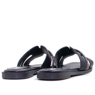 SANDALIA 9011 VAQUETA NEGRO