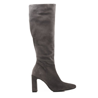 BOTA GOMAN PIEL SERRAJE GRIS ELODIE