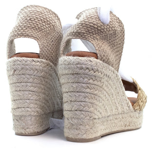 SANDALIA VEGA TULL BLANCO 5 CUERDAS