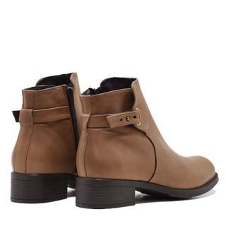 BOTIN CATERINA PIEL COY CAMEL