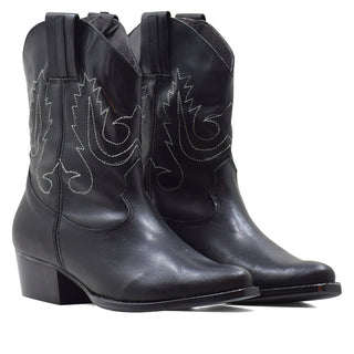 -BOTIN CA-1608 EN PIEL MARSELLA NEGRO