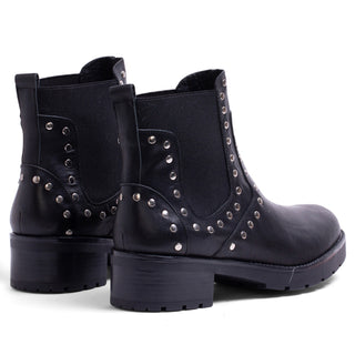 BOTIN BAREI PIEL KRUST NEGRO